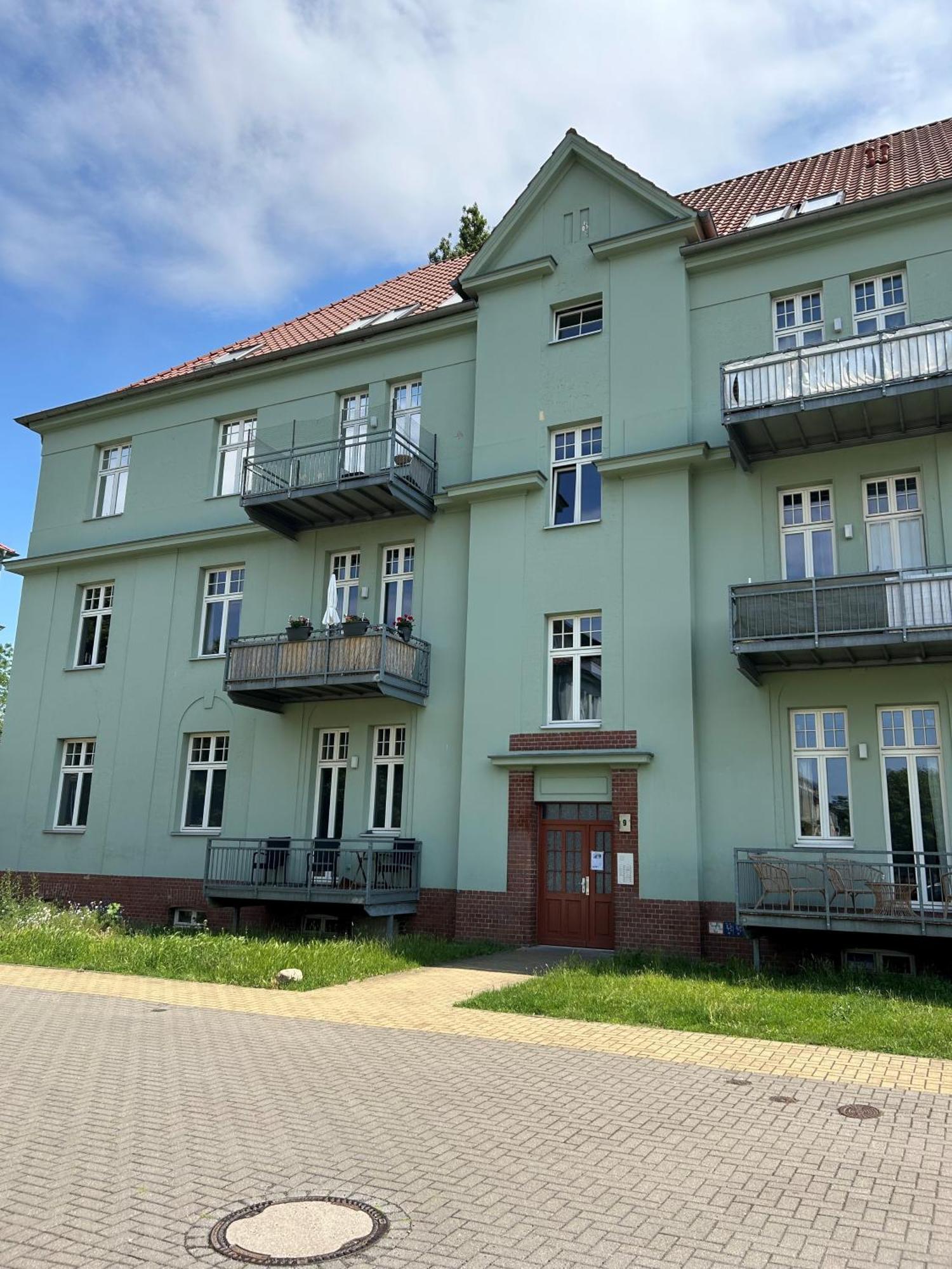 Mintara Komfort Apartment Mit Grill -Terrasse, Sky Und Parkplatz Magdeburgo Exterior foto